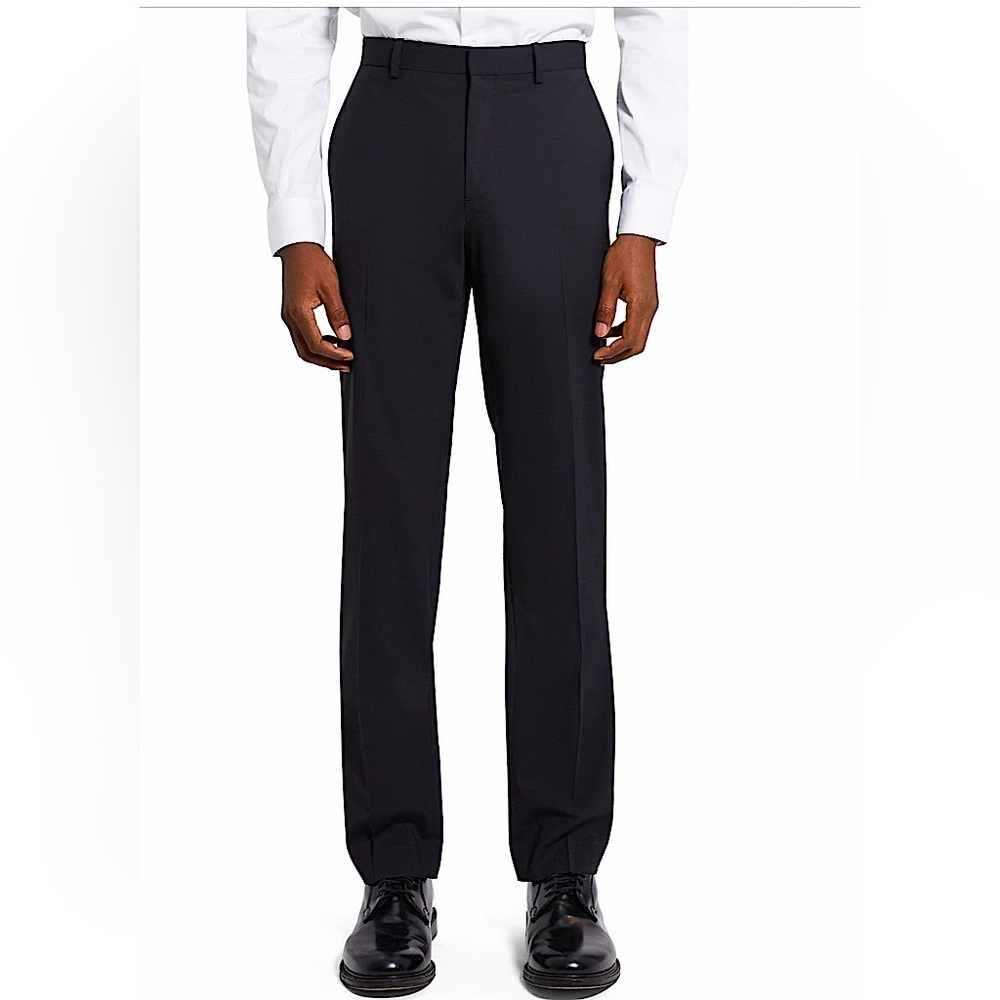 Theory Classic Men's Professional Preppy Black Dress Trousers (Waist 34”) NWOT